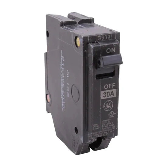 GE Q Line THQL1130 30A 1P Circuit Breaker Standard Thermal-Magnetic  120/240V