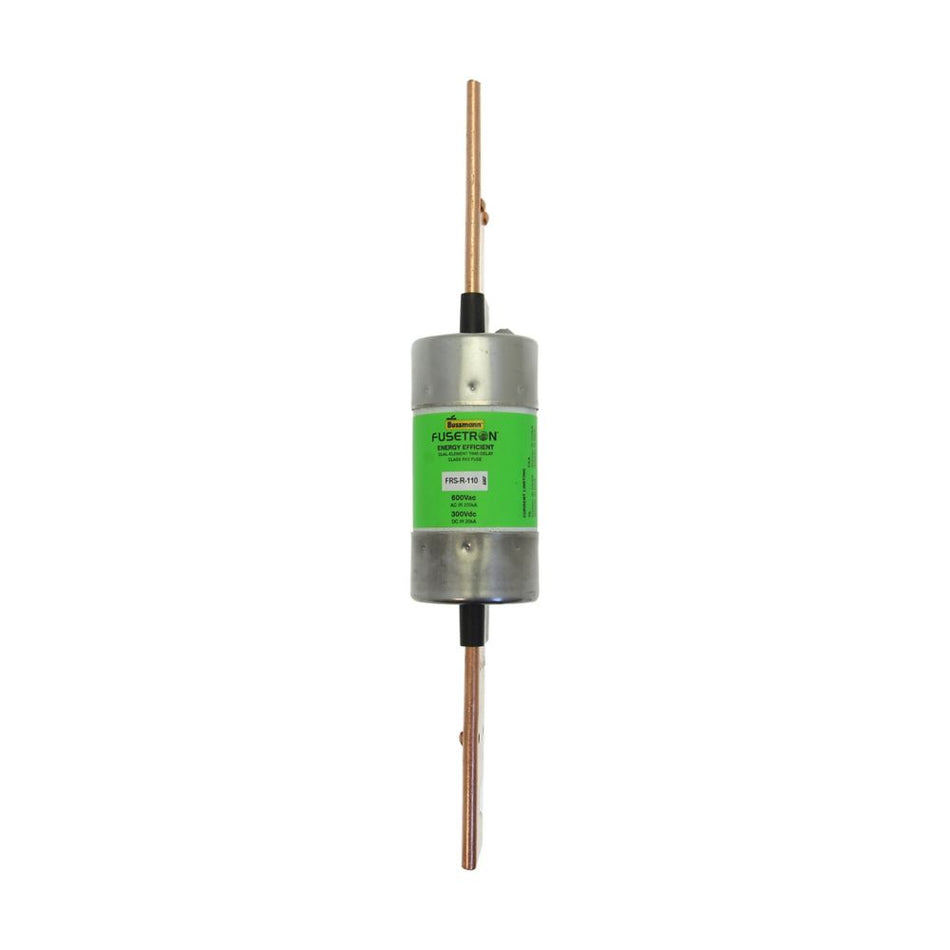 Eaton Bussmann FRS-R-110 110A Dual Element Fuse – Class RK5 – 600VAC / 300VDC – Blade End