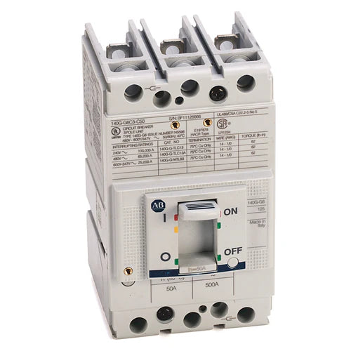 140G-G6C3-C80 - Allen-Bradley Bolt-On 600V 80A 3 pole circuit breaker 65kA@480V