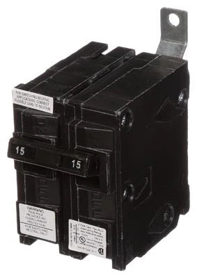 Siemens BG215 Molded Case Circuit Breaker – BG Series – 15A – 2 Pole – 120V – Switching Neutral – 10kAIC