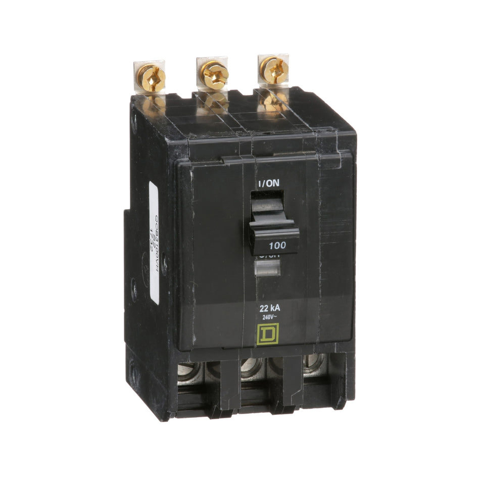 QOB3100VH - Square D - 100 Amp 22kA Circuit Breaker