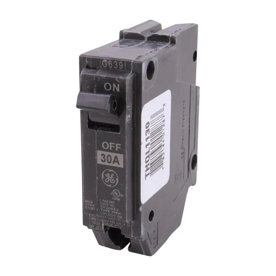 GE Q Line THQL1130 30A 1P Circuit Breaker Standard Thermal-Magnetic  120/240V