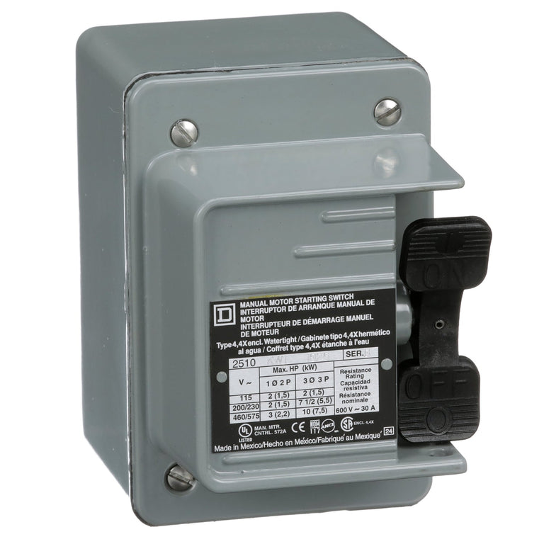 2510KW1 - Square D - 30 Amp Electric Motor Starter