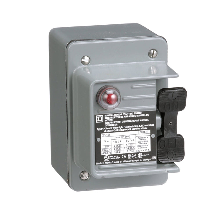2510KW1A - Square D - 30 Amp Electric Motor Starter