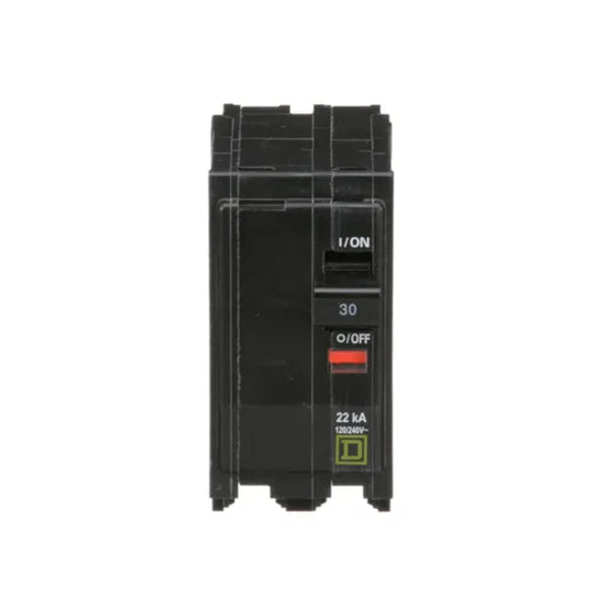 Square D QO230VH 30A 2-Pole Standard – Plug-On – 120/240V