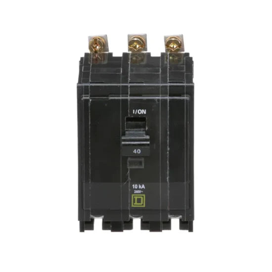 Square D QOB340 40A 3-Pole Standard – Bolt-On – 120/240V