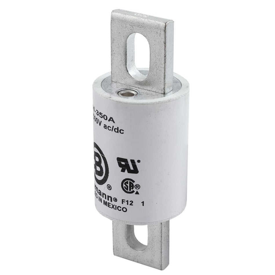 Eaton Bussmann FWH-350A 350A High Speed Fuse – Stud Mount – 1000VAC / 800VDC
