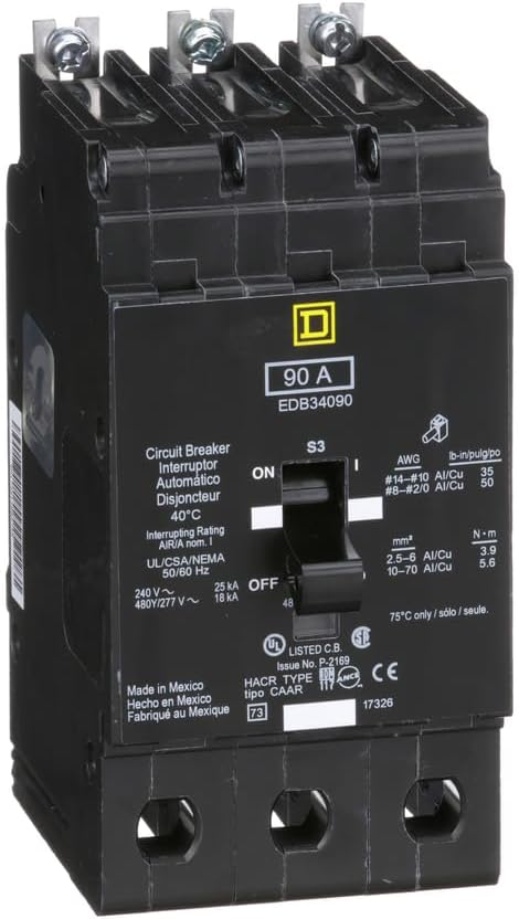 EDB34090 - Square D - Molded Case Circuit Breaker