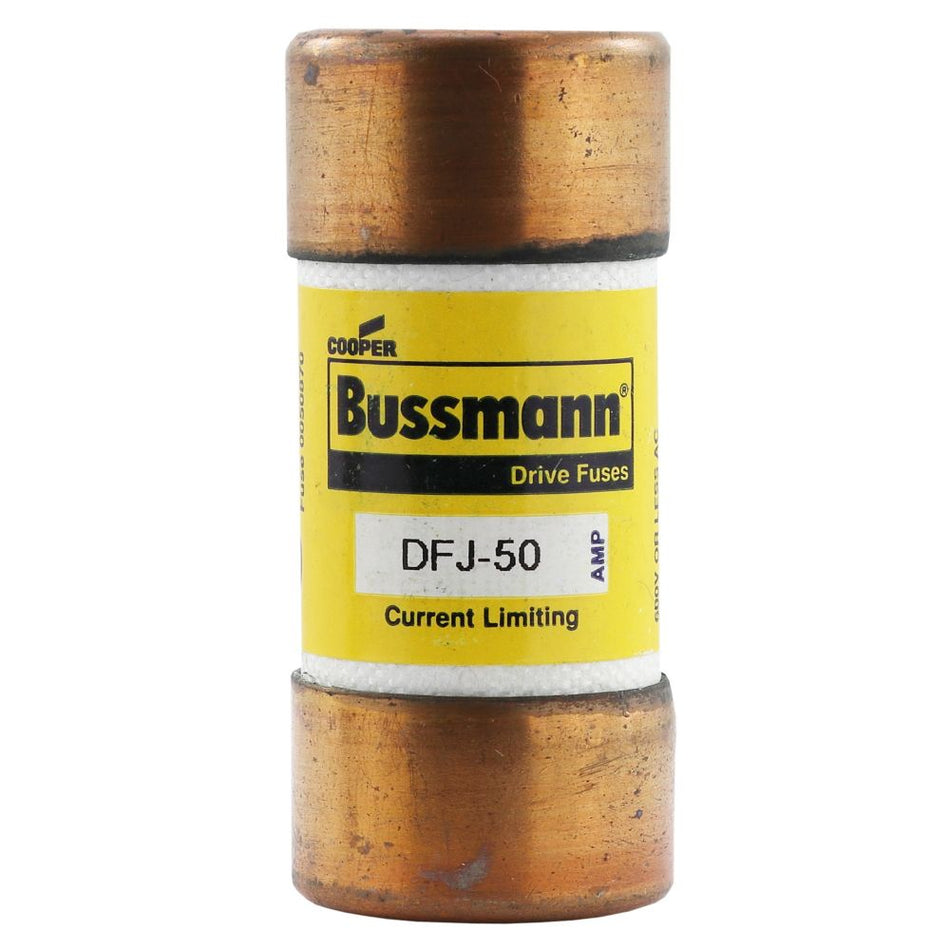 Eaton Bussmann DFJ-50 50A High Speed Fuse – Class J – 600VAC / 450VDC – Clip-Lock