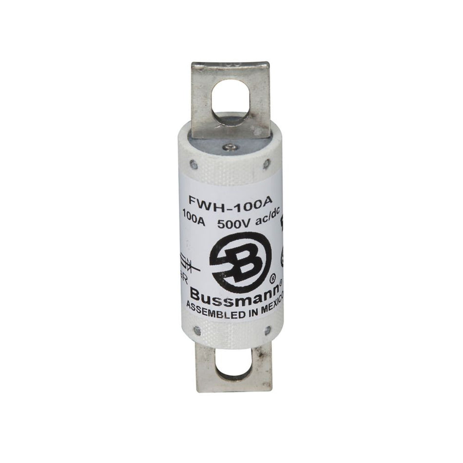 Eaton Bussmann FWH-100A 100A High Speed Fuse – Stud Mount – 1000VAC / 800VDC