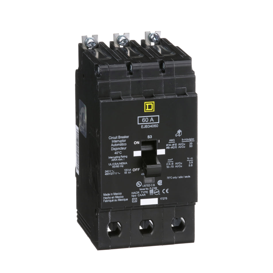 EJB34060 - Square D - Molded Case Circuit Breaker