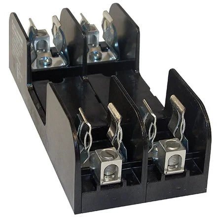 Mersen 60607J 60A 2-Pole Class H/K Fuse Block – Box Style – Reinforced Clip – 600VAC/600VDC