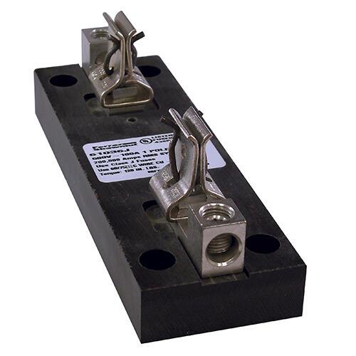 Mersen 61036J 60A Modular Fuse Block – Compact Low-Profile Design – 600VAC – Stackable Multi-Pole System