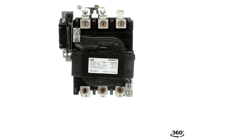 ABB CR305F002 NEMA Contactor – 3 Pole, 150A, 120V Coil, CR305 Series