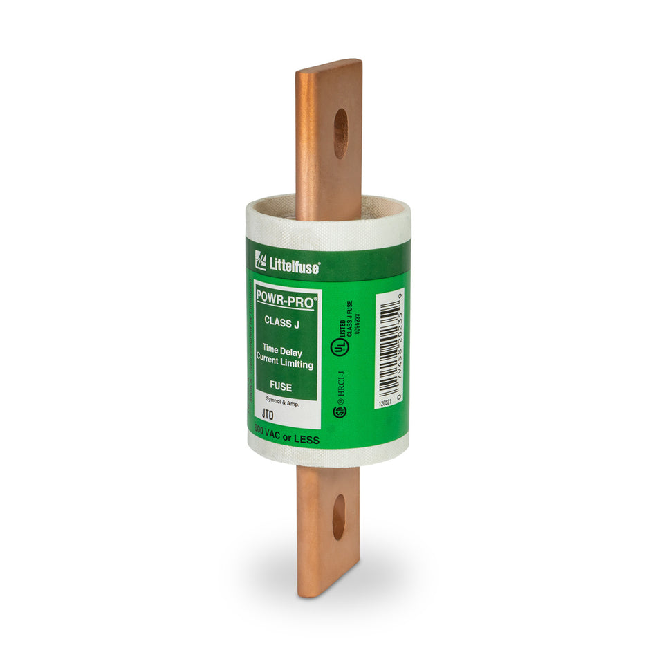 Littelfuse JTD600 Class J Fuse – 600A – 600V Time-Delay Fuse