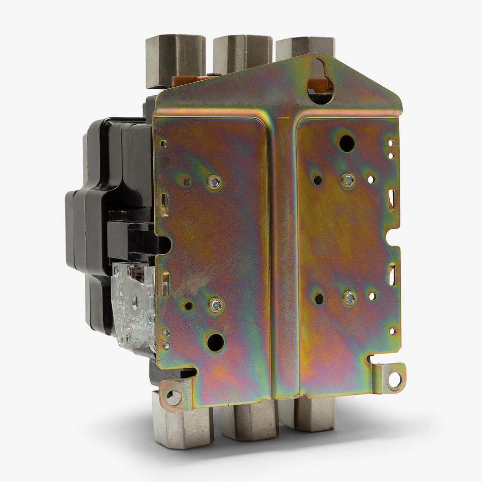 Square D 8903SVO2V02 Lighting Contactor – Class 8903 – 3 Pole – 200A – 240VAC – 120VAC Coil – Electrically Held – Lug Terminals