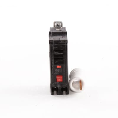 ABB / GE THQB1115AF2 15 Amp 1 Pole AFCI Bolt-On Circuit Breaker – THQB Series – 120/240V AC