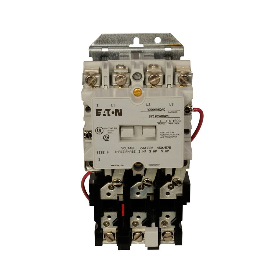 Eaton A200M0CAC A200 NEMA Motor Control Contactor