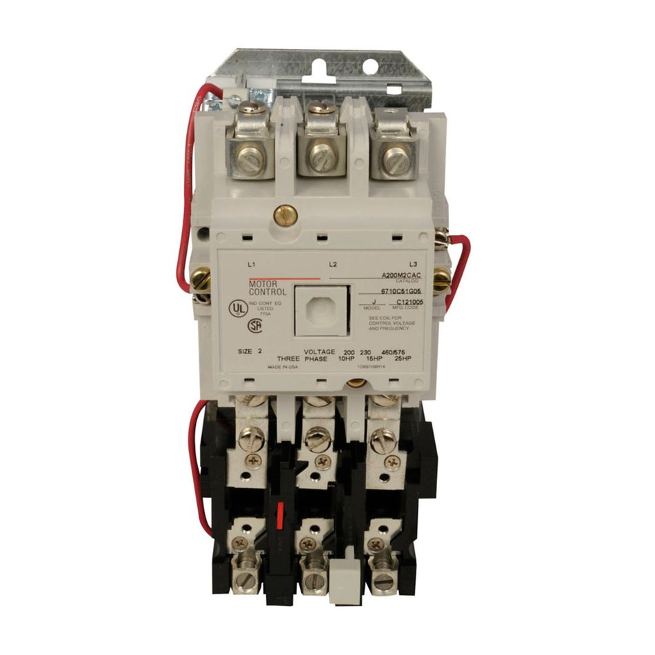 Eaton A200M2CAC A200 NEMA Motor Control Contactor