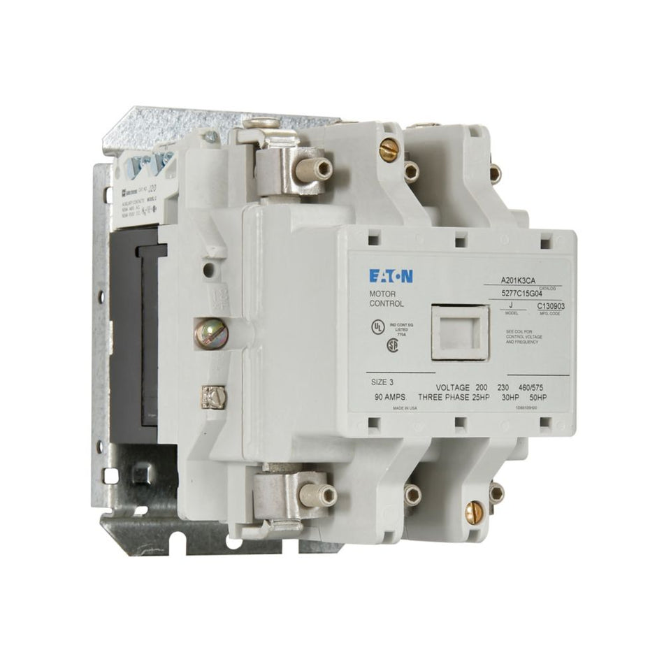 Eaton A201K3CA A200 NEMA Motor Control Contactor