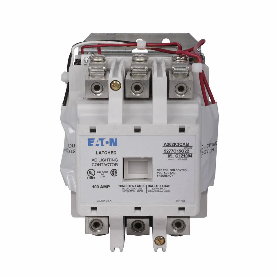A202K3CAM - Eaton - 100 Amp Magnetic Contactor