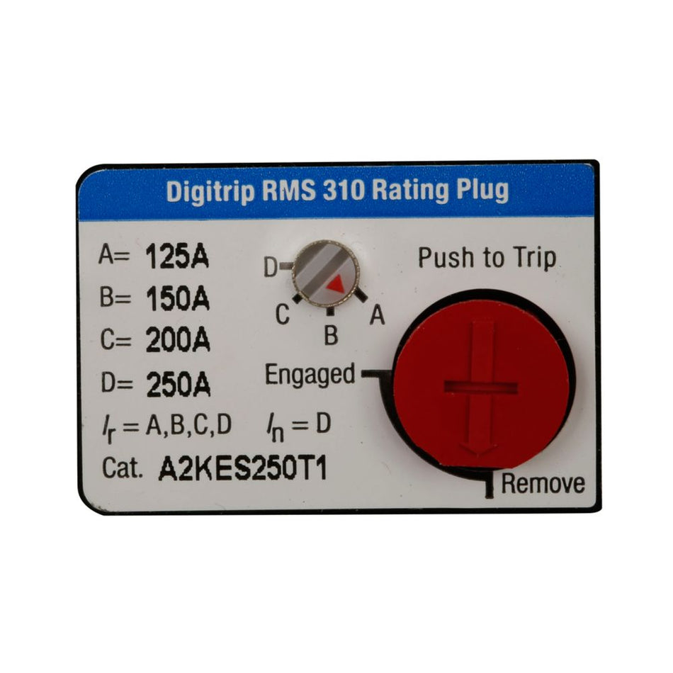 Eaton A4KES400T1 Digitrip 310 Adjustable Rating Plug – 200–400A