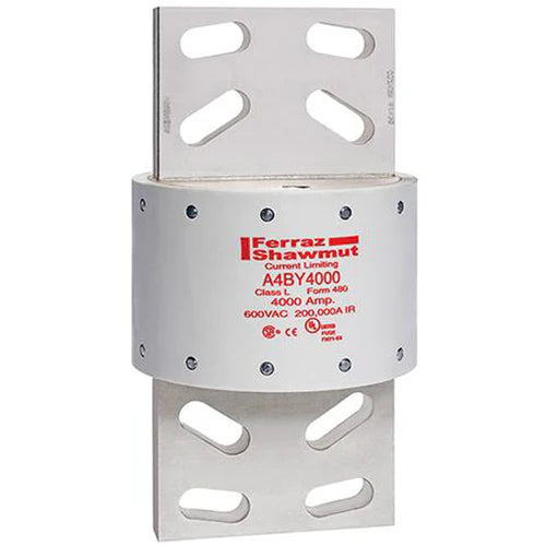 A4BY4000 -Gould  Mersen Ferraz Shawmut 4000A 600V AC Class L Time Delay Current Limiting Fuse
