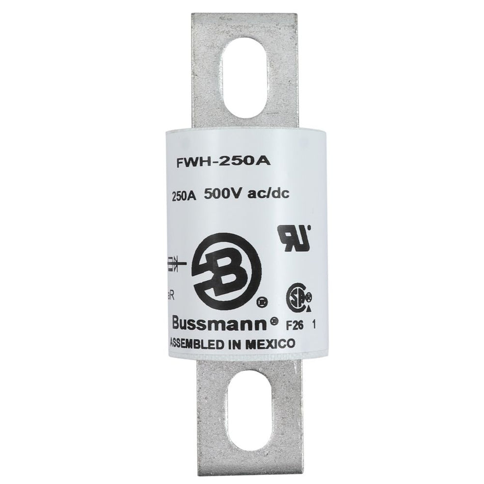 Eaton Bussmann FWH-50A 50A High Speed Fuse – Stud Mount – 750VAC / 750VDC