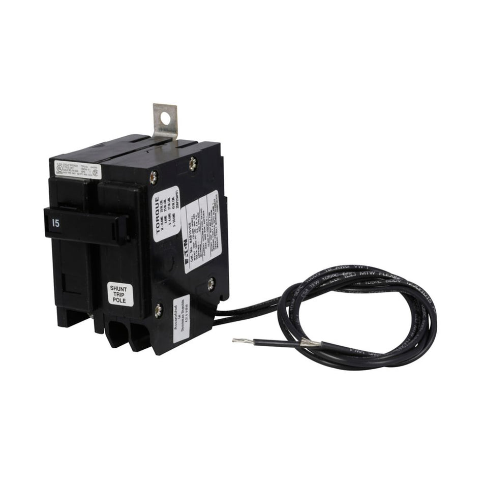 Eaton BAB1015S BAB Thermal Magnetic Circuit Breaker – 15A, 1-Pole, 120/240V