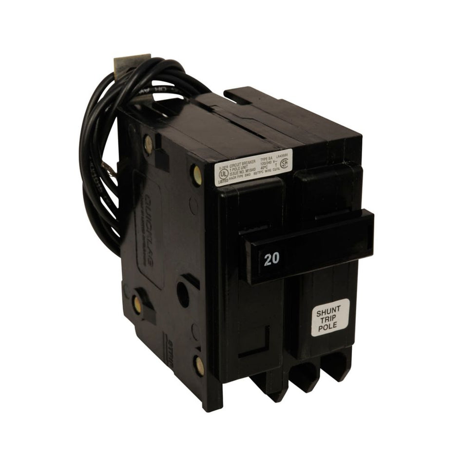Eaton BAB1020S BAB Thermal Magnetic Circuit Breaker – 20A, 1-Pole, 120/240V