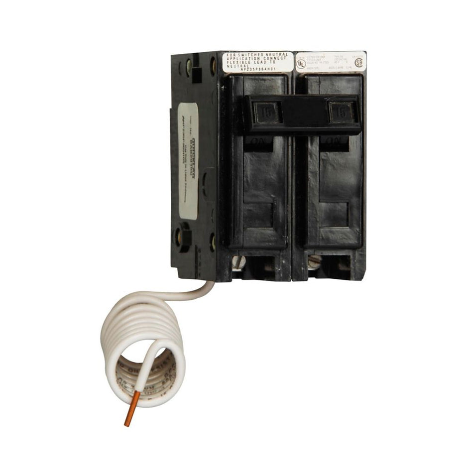 Eaton BAB2015S BAB Thermal Magnetic Circuit Breaker – 15A, 2-Pole, 240V