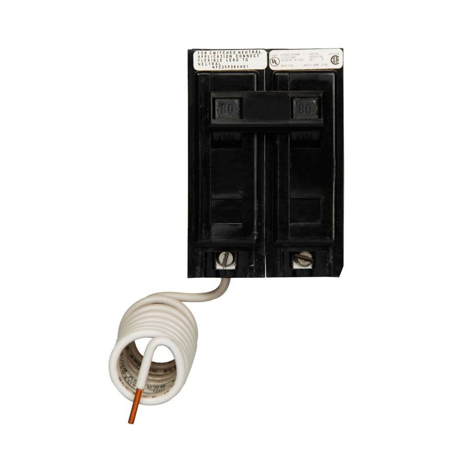Eaton BAB2090S BAB Thermal Magnetic Circuit Breaker – 90A, 2-Pole, 240V