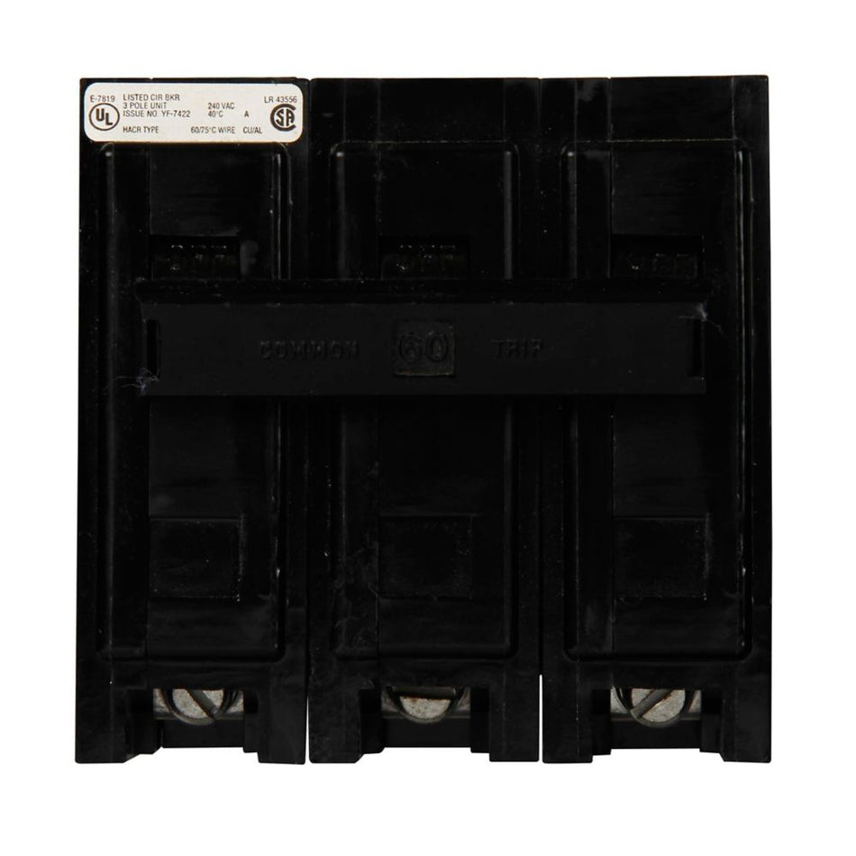Eaton BAB3060H BAB Thermal Magnetic Circuit Breaker – 60A, 3-Pole, 240V