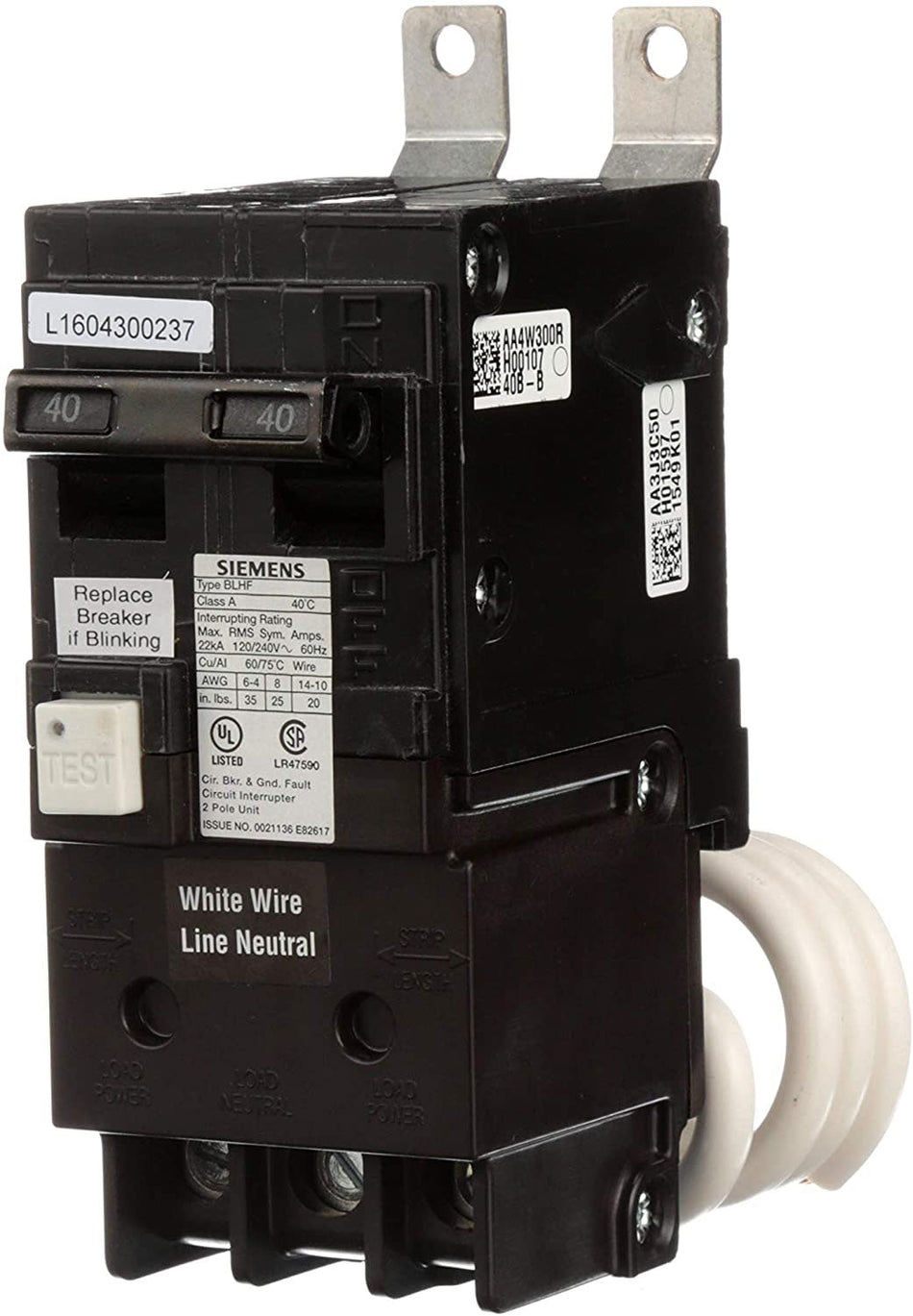 BF230AH - Siemens - 22kA GFCI Circuit Breaker