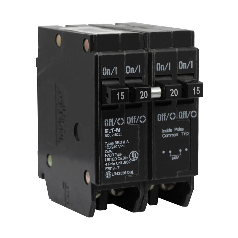 BQC215220 - Eaton - Quad Circuit Breaker