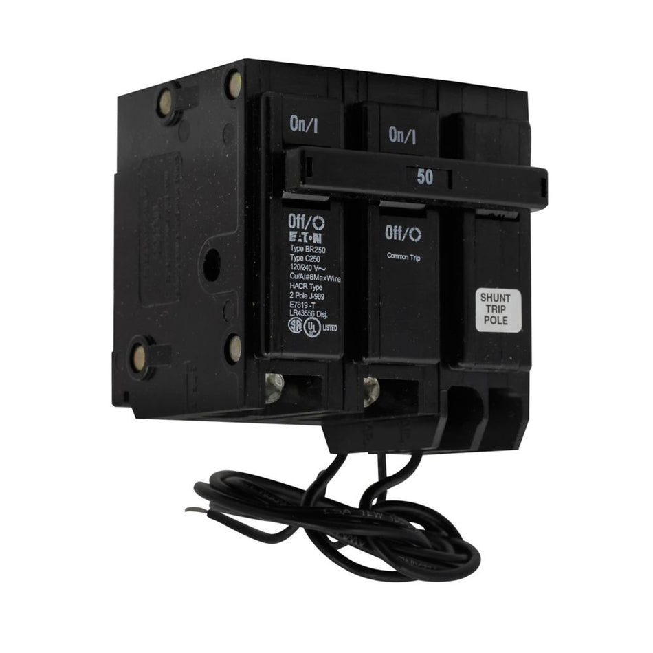 Eaton BR215ST BR Thermal Magnetic Circuit Breaker – 15A, 2-Pole, 120/240V