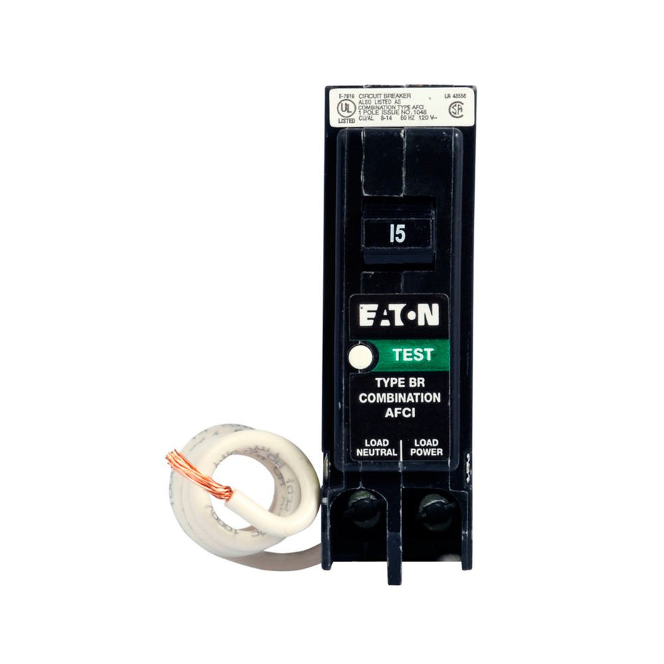 Eaton BRCAF120CS BR AFCI Circuit Breaker – 20A, Single-Pole, 120V