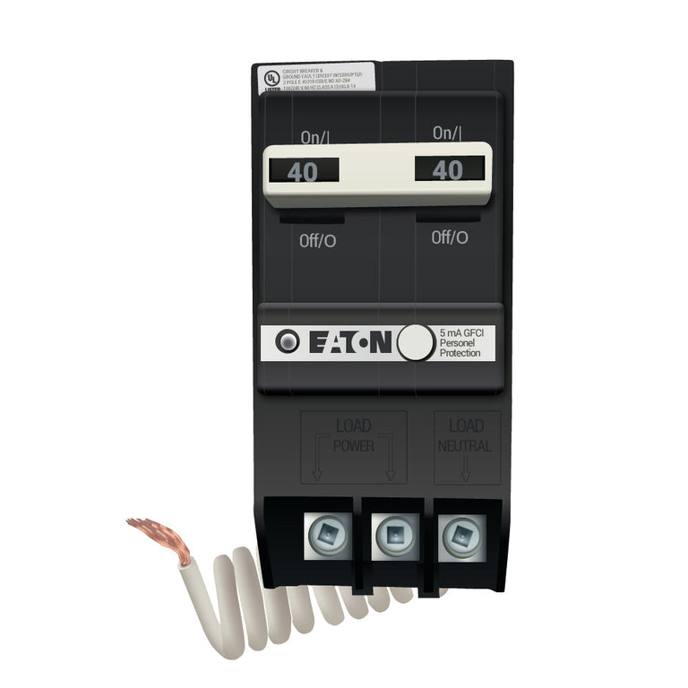 BRN240GF - Eaton - 40 Amp GFCI Circuit Breaker