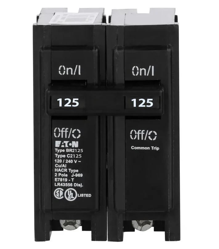 BR2125 - Eaton - 125 Amp Circuit Breaker