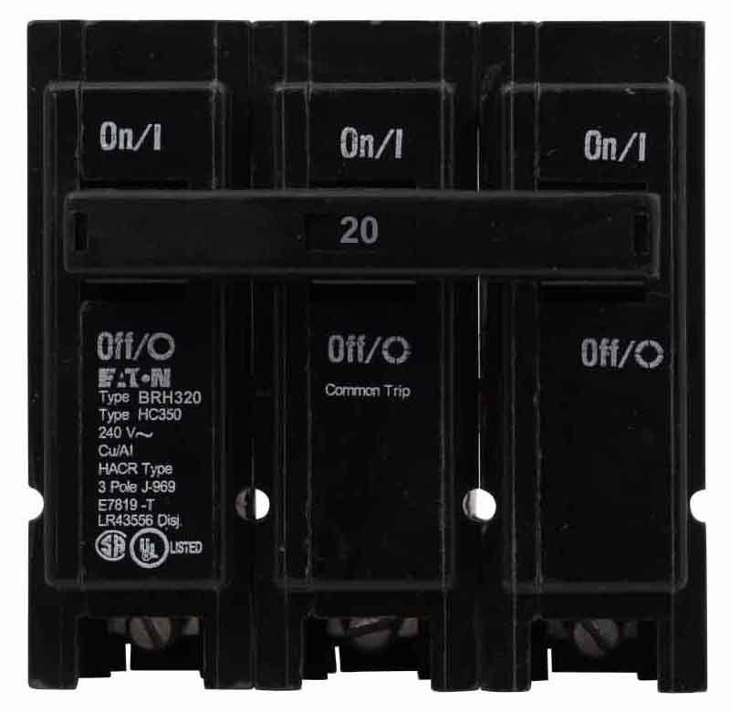 BRH320 - Eaton - 20 Amp Molded Case Circuit Breaker