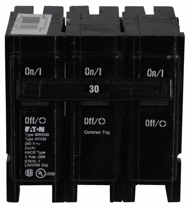 BRH330 - Eaton - 30 Amp Molded Case Circuit Breakers