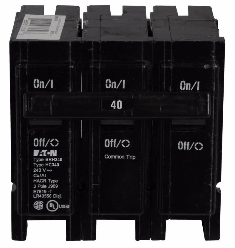 BRH340 - Eaton - 40 Amp Molded Case Circuit Breakers