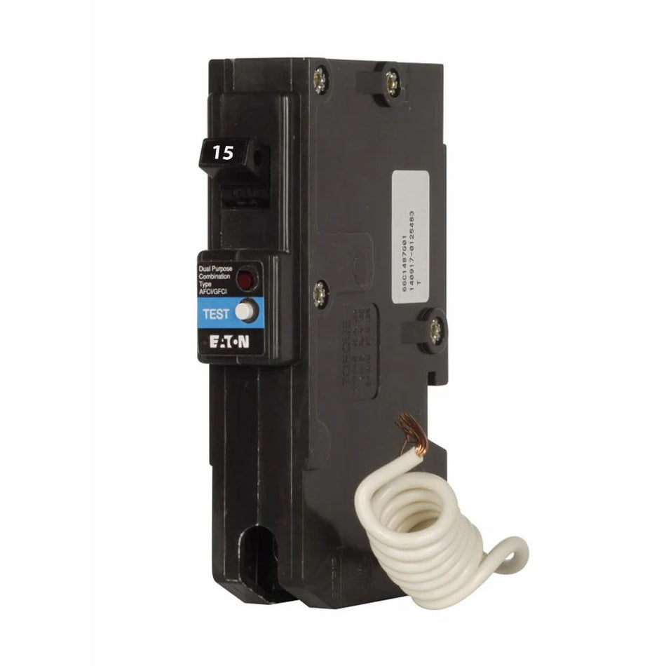 BRLAFGF115 - Eaton - 15 Amp Dual Function Circuit Breaker