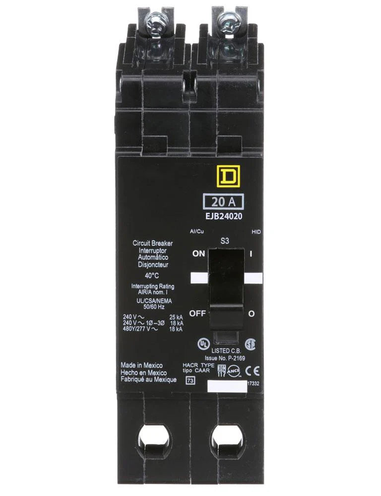 EJB24020 - Square D - Molded Case Circuit Breaker