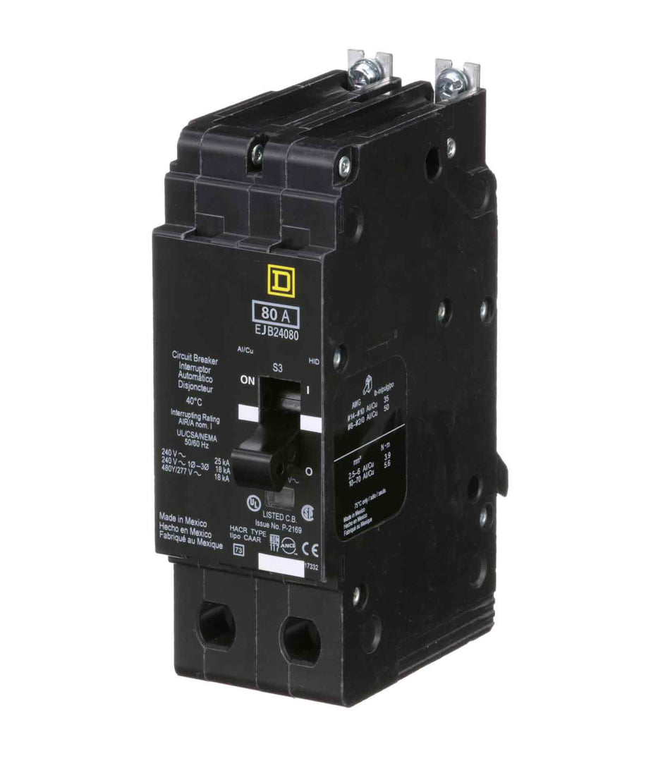 EJB24080 - Square D - Molded Case Circuit Breaker