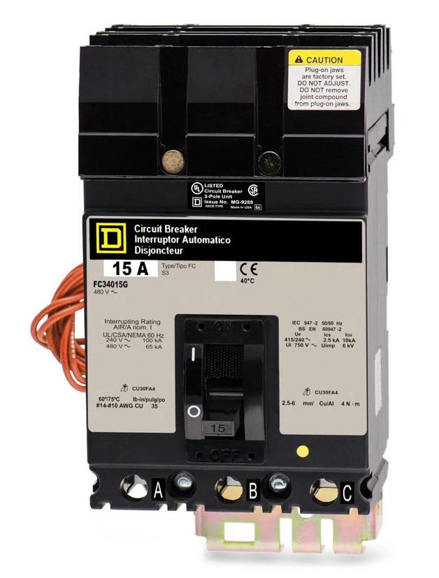 FC34015G - Square D - Molded Case Circuit Breaker