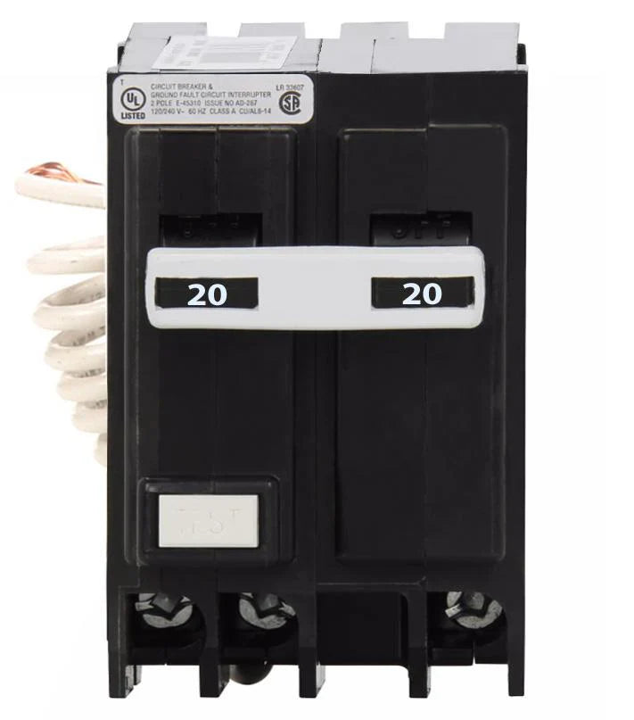 GFTCB220 - Eaton - 20 Amp GFCI Circuit Breaker