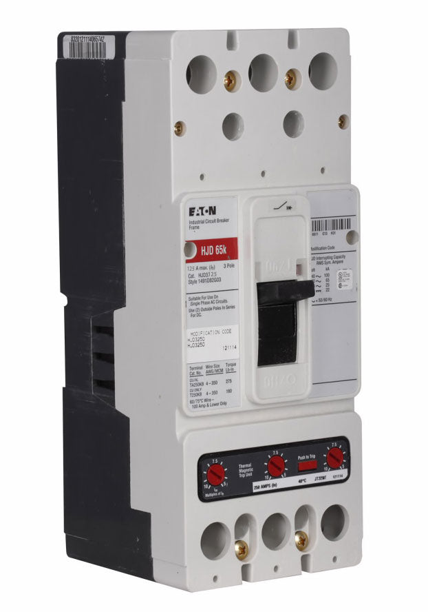 HJD3125 - Eaton - Molded Case Circuit Breaker