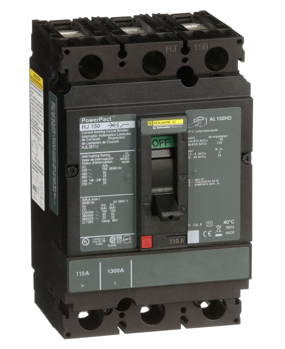 HJL36110 - Square D - Molded Case Circuit Breaker