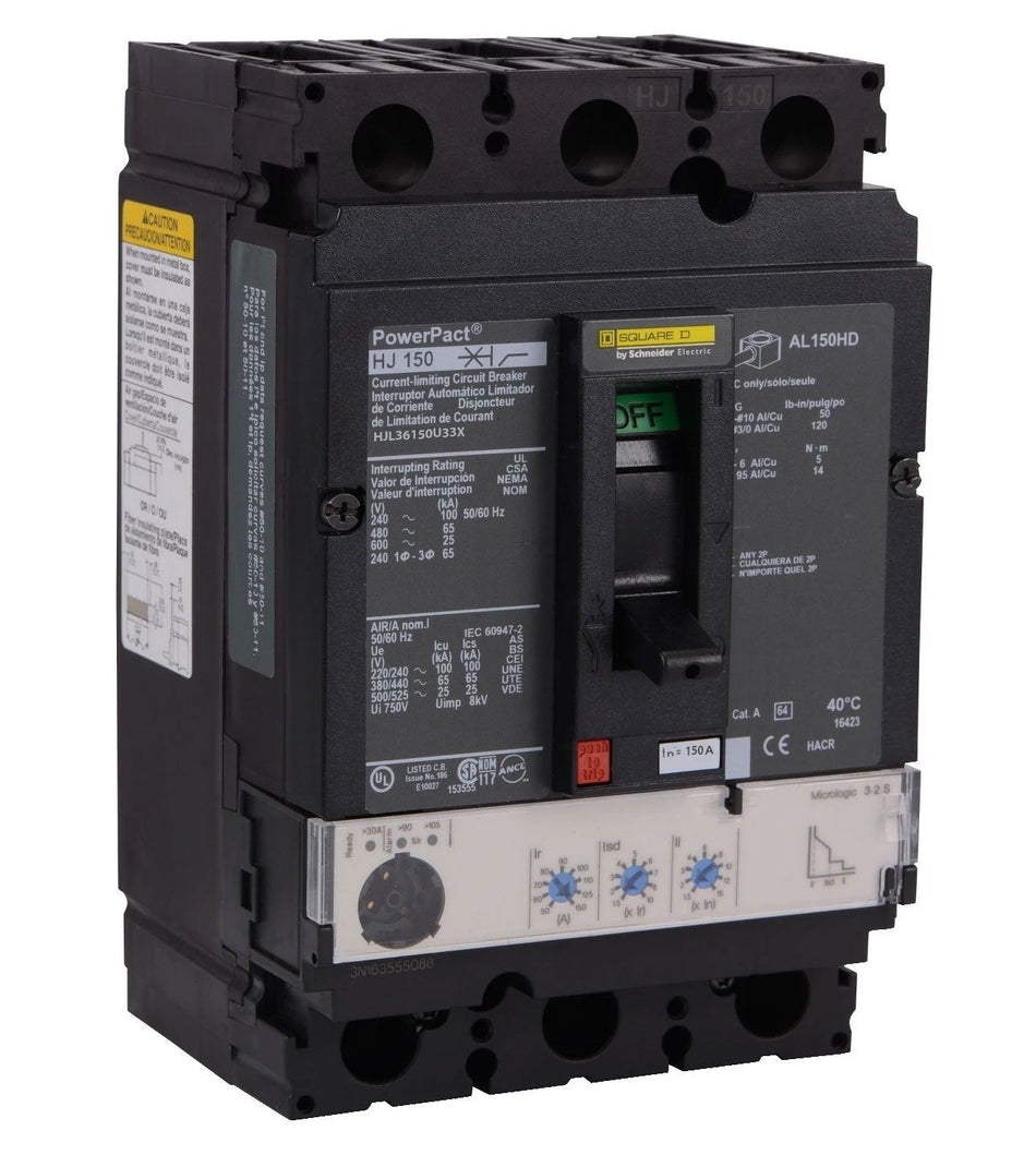 HJL36150U33X - Square D - Molded Case Circuit Breaker